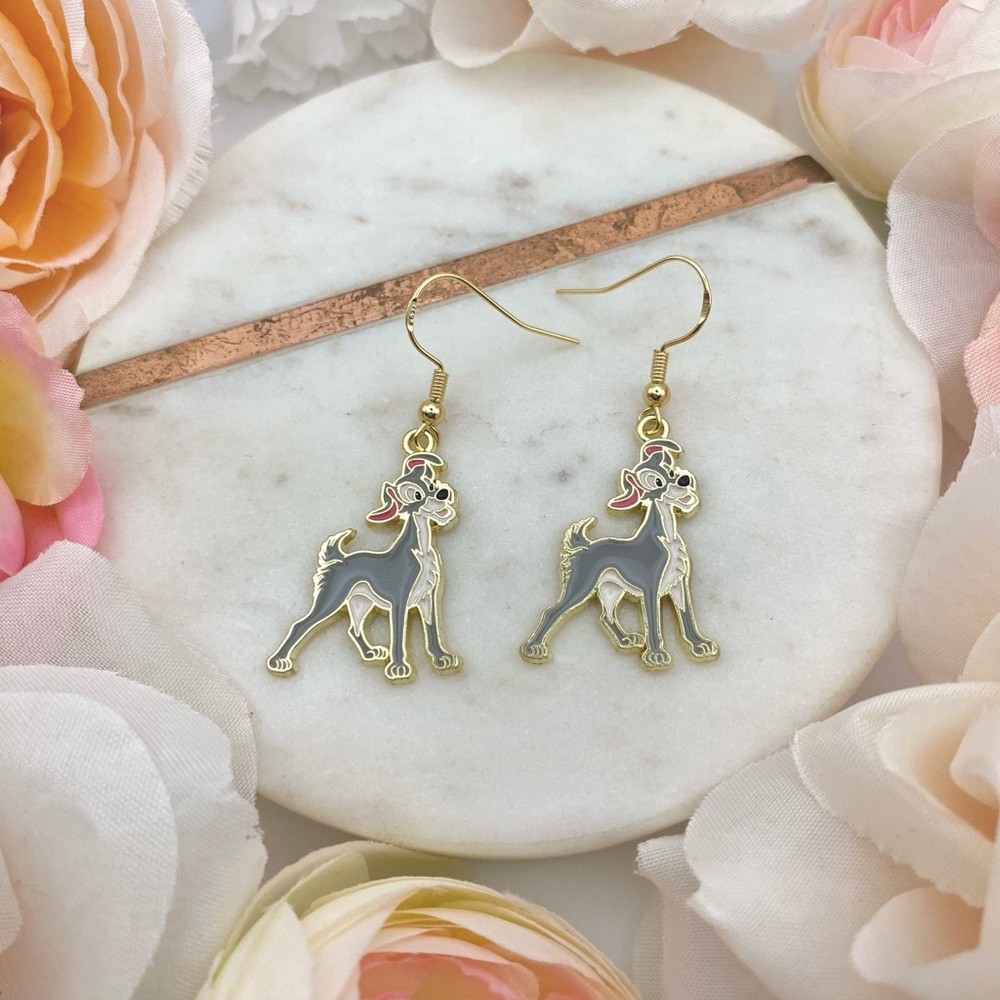 Disney Inspired Tramp Earrings from Lady & the Tramp NWT Hypoallergenic Earrings